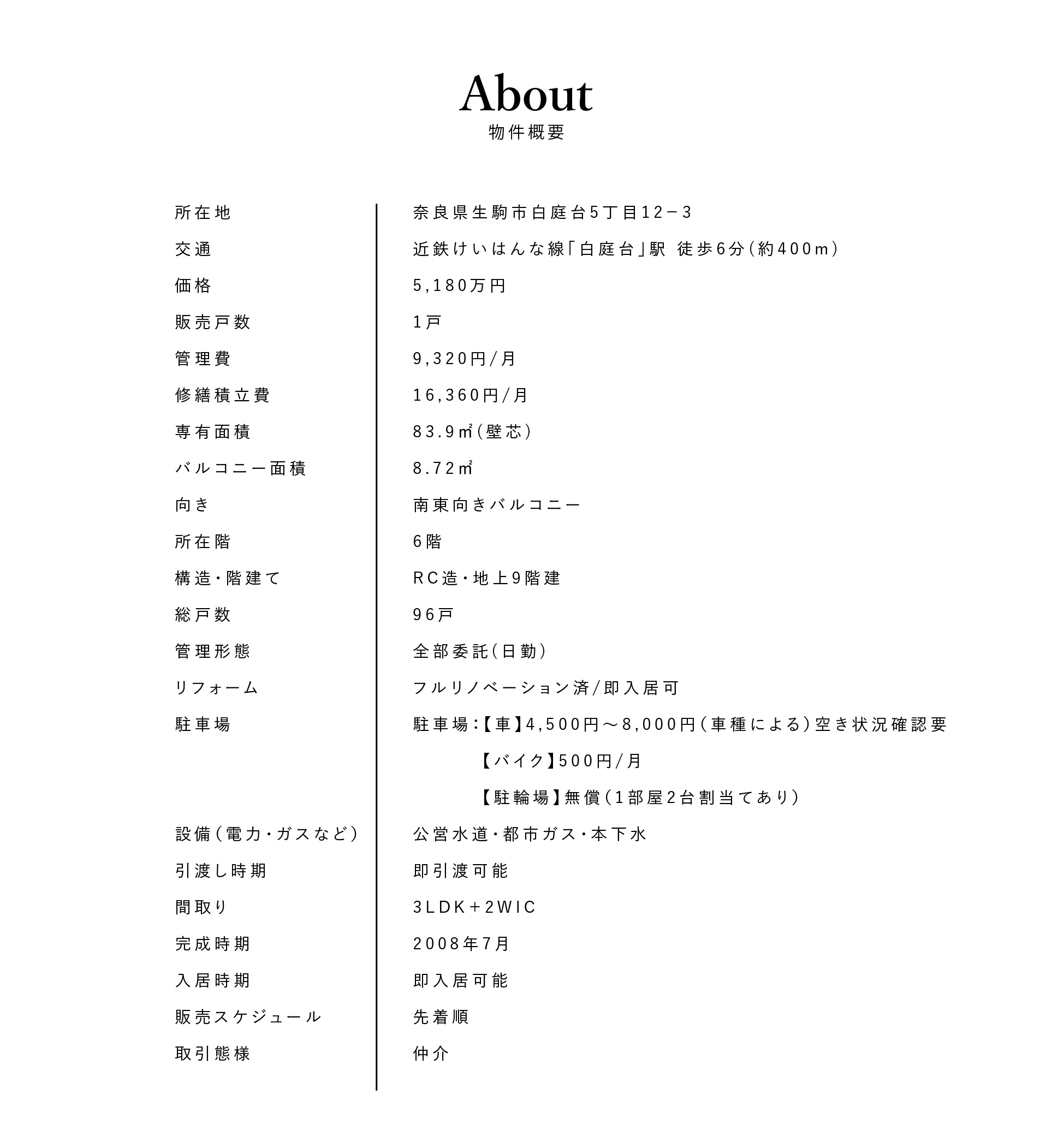 ローレルスクエア白庭台3番館