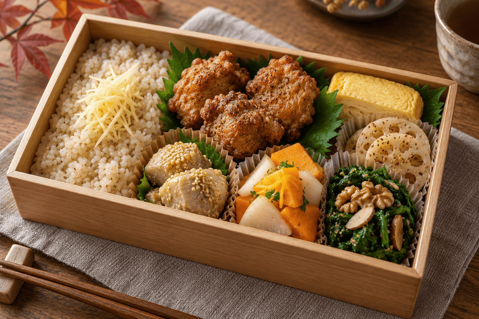 秋の養生弁当（イメージ）